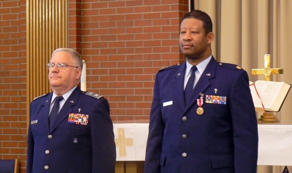 Ch Browne Retires from USAF